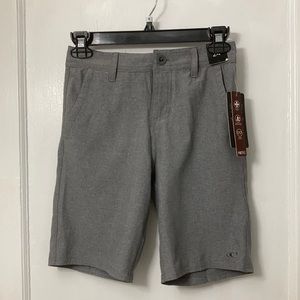 Boys O'Neill gray board shorts size 24 NWT